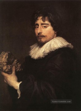 Anthony van Dyck Werke - Bildnis der Sculpor Duquesnoy Barock Hofmaler Anthony van Dyck